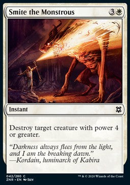 Punire i Mostruosi - Rinascita di Zendikar (Common) [ZNR-42]