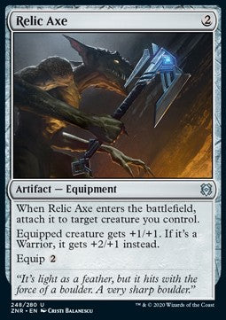 Ascia della Reliquia - Rinascita di Zendikar (Uncommon) [ZNR-248]