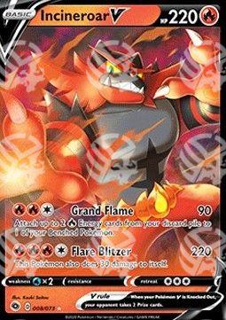 Incineroar V - Futuri Campioni (Ultra Rare) [CPA-8]