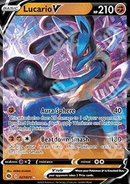Lucario V - Futuri Campioni (Ultra Rare) [CPA-27]