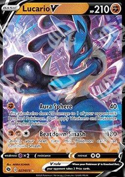 Lucario V - Futuri Campioni (Ultra Rare) [CPA-27]