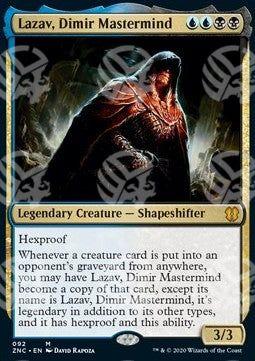 Lazav, Genio Dimir - Commander: Rinascita di Zendikar (Mythic) [ZNC-92]