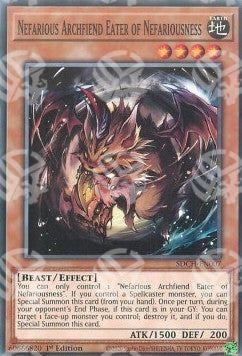 Sventurato Arcidemone Mangiatore della Sventura - Structure Deck: Spirit Charmers (Common) [SDCH-007]