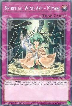 Arte Spirituale del Vento - Miyabi - Structure Deck: Spirit Charmers (Common) [SDCH-033]