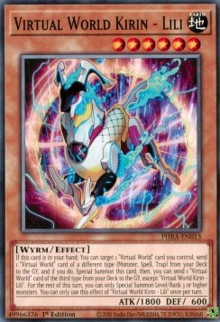 Kirin Mondo Virtuale - Lili - Phantom Rage (Common) [PHRA-013]