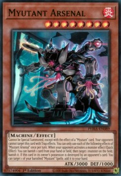 Myutante Arsenale - Phantom Rage (Super Rare) [PHRA-089]