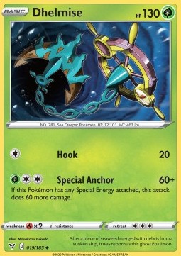 Dhelmise - Voltaggio Sfolgorante (Uncommon) [VIV-19]