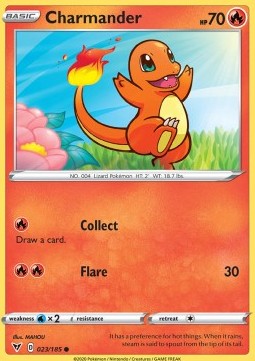 Charmander - Voltaggio Sfolgorante (Common) [VIV-23]