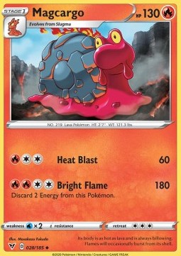 Magcargo - Voltaggio Sfolgorante (Uncommon) [VIV-28]
