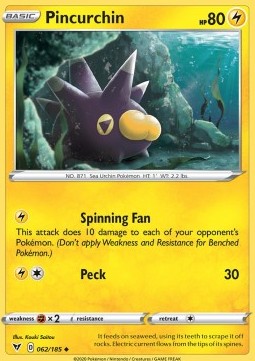 Pincurchin - Voltaggio Sfolgorante (Uncommon) [VIV-62]