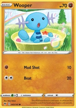 Wooper - Voltaggio Sfolgorante (Common) [VIV-83]