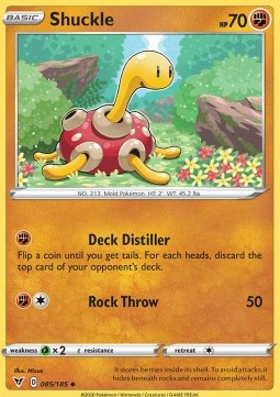 Shuckle - Voltaggio Sfolgorante (Uncommon) [VIV-85]