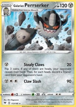 Galarian Perrserker - Voltaggio Sfolgorante (Rare) [VIV-113]