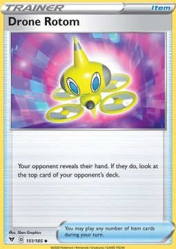 Rotom Drone - Voltaggio Sfolgorante (Uncommon) [VIV-151]