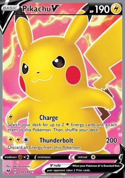 Pikachu V - Voltaggio Sfolgorante (Ultra Rare) [VIV-170]