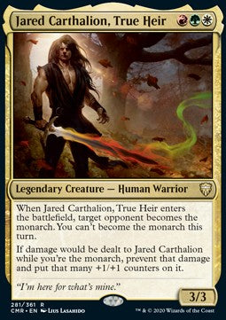 Jared Carthalion, Vero Erede - Commander Legends (Rare) [CMR-281]