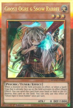 Orco Fantasma & Coniglio della Neve - Maximum Gold (Premium Gold Rare) [MAGO-009]