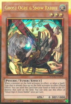 Orco Fantasma & Coniglio della Neve - Maximum Gold (Premium Gold Rare) [MAGO-009]