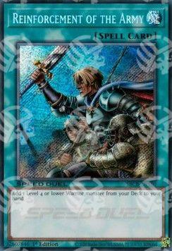 Rinforzi dell'Esercito - Speed Duel: Battle City Box (Secret Rare) [SBCB-160]
