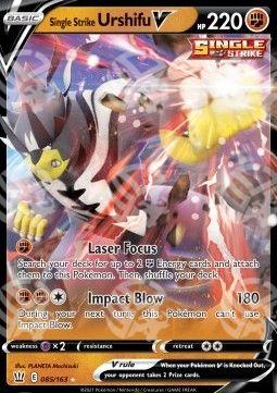 Urshifu Singolcolpo V - Stili di Lotta (Ultra Rare) [BST-85]