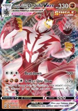 Urshifu Singolcolpo VMAX - Stili di Lotta (Ultra Rare) [BST-86]