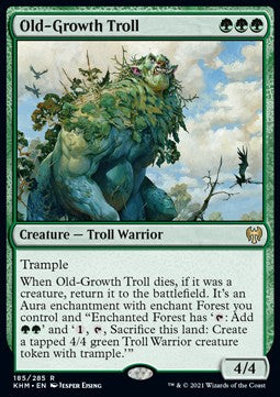 Troll dell'Antica Crescita - Kaldheim (Rare) [KHM-185]