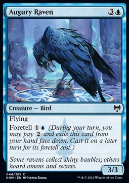 Corvo del Vaticinio - Kaldheim (Common) [KHM-44]