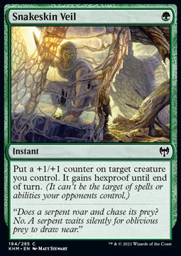 Velo di Pelle di Serpente - Kaldheim (Common) [KHM-194]