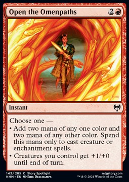 Aprire le Vie dei Presagi - Kaldheim (Common) [KHM-143]