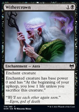 Corona dell'Avvizzimento - Kaldheim (Common) [KHM-119]