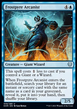 Arcanista del Gelofuoco - Kaldheim (Uncommon) [KHM-58]