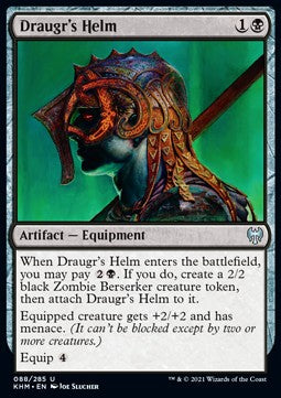 Elmo dei Draugr - Kaldheim (Uncommon) [KHM-88]