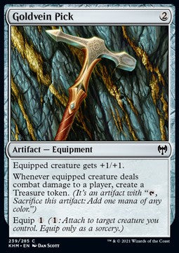 Piccone della Vena d'Oro - Kaldheim (Common) [KHM-239]