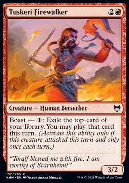 Calcafuoco dei Tuskeri - Kaldheim (Common) [KHM-157]