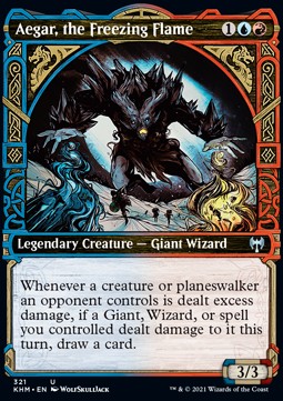 Aegar, la Fiamma Congelante - Kaldheim: Extras (Uncommon) [XKHM-321]