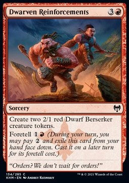 Rinforzi dei Nani - Kaldheim (Common) [KHM-134]