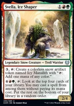 Svella, Plasmatrice del Ghiaccio - Kaldheim (Uncommon) [KHM-230]