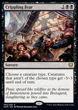 Paura Opprimente - Kaldheim (Rare) [KHM-82]