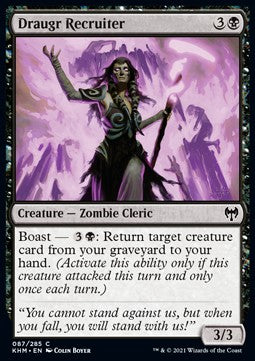 Draugr Reclutatrice - Kaldheim (Common) [KHM-87]