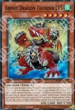 Drago Armato Tuono LV5 - Blazing Vortex (Super Rare) [BLVO-003]