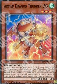 Drago Armato Tuono LV3 - Blazing Vortex (Super Rare) [BLVO-004]
