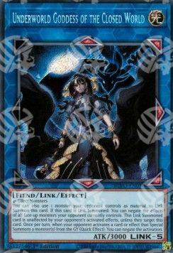 Dea del Mondo Sotterraneo del Mondo Chiuso - Blazing Vortex (Secret Rare) [BLVO-050]