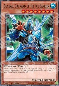 Generale Grunard della Barriera di Ghiaccio - Structure Deck: Freezing Chains (Common) [SDFC-018]