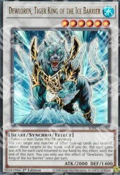 Dewloren, Re Tigre della Barriera di Ghiaccio - Structure Deck: Freezing Chains (Ultra Rare) [SDFC-042]