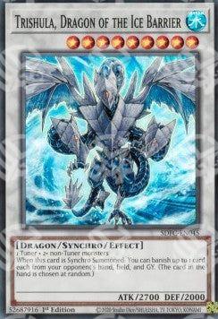 Trishula, Drago della Barriera di Ghiaccio - Structure Deck: Freezing Chains (Super Rare) [SDFC-045]