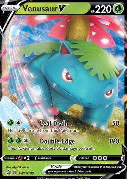 Venusaur V - SWSH Black Star Promos (Promo) [SWSH-100]