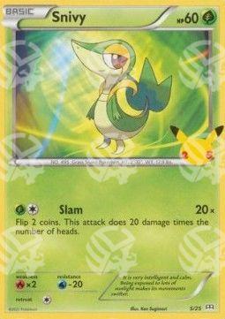 Snivy - McDonald's Collection 25th Anniversary (Promo) [MCD25-5]