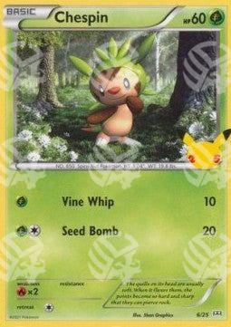 Chespin - McDonald's Collection 25th Anniversary (Promo) [MCD25-6]