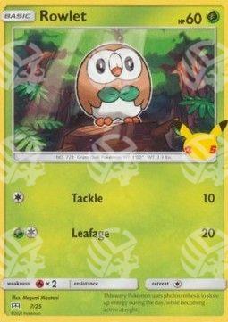Rowlet - McDonald's Collection 25th Anniversary (Promo) [MCD25-7]