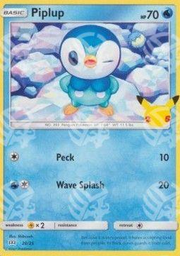 Piplup - McDonald's Collection 25th Anniversary (Promo) [MCD25-20]